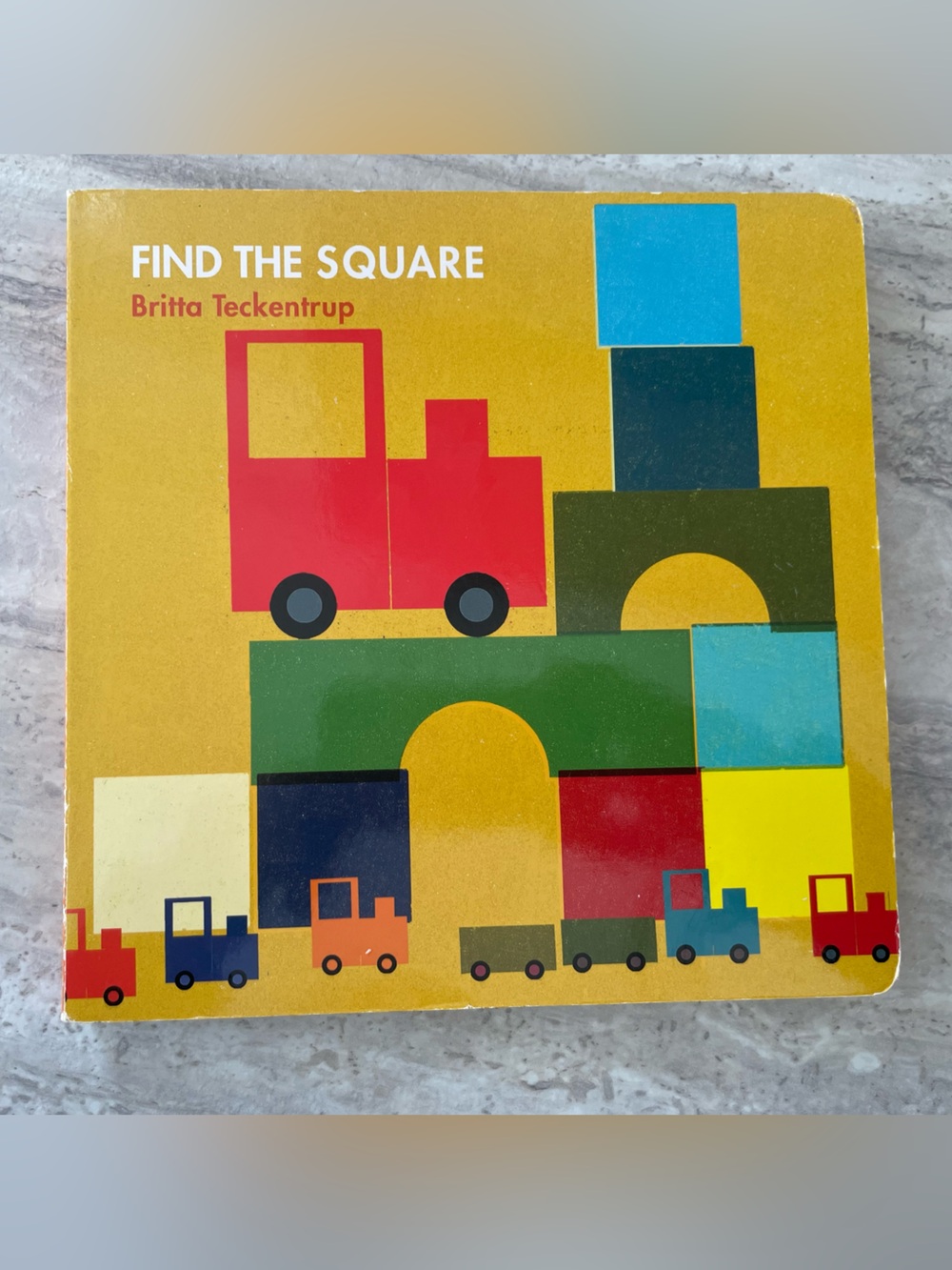 10/$30💥Board Book, Find the Square, Britta Teckentrup, Like New Children's Book